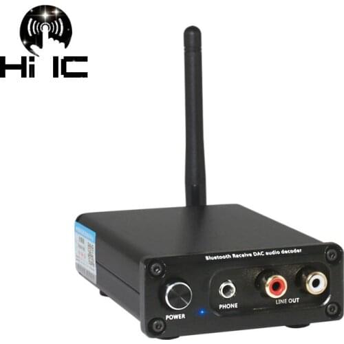 HiFi Bluetooth 5.0 Receive Decoder DAC Lossless aptx aptx-HD Bluetooth Audio Adapter Power Amplifier Optical Fiber Coaxial