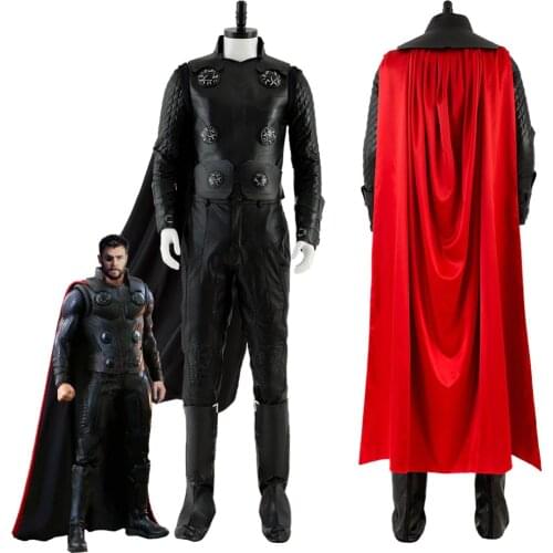 Thor Cosplay Costume loki Costume Adult Men Women Halloween Carnival Costumes with Shoes Custom Made