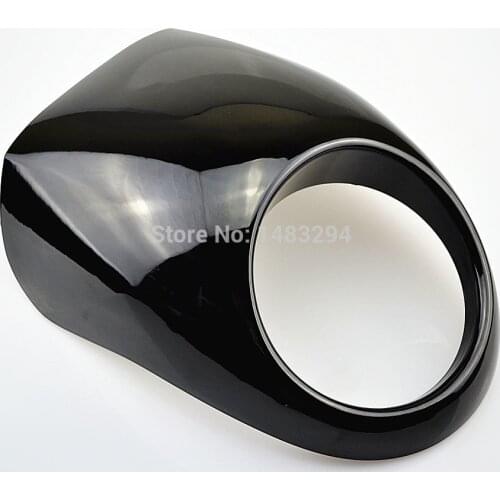 Motorcycle Head light Mask Headlight Fairing Front Cowl Fork Mount For Harley Sportster Dyna FX XL 883 1200