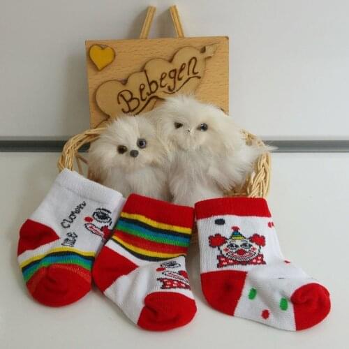 Clown 3 PCs Baby Socks