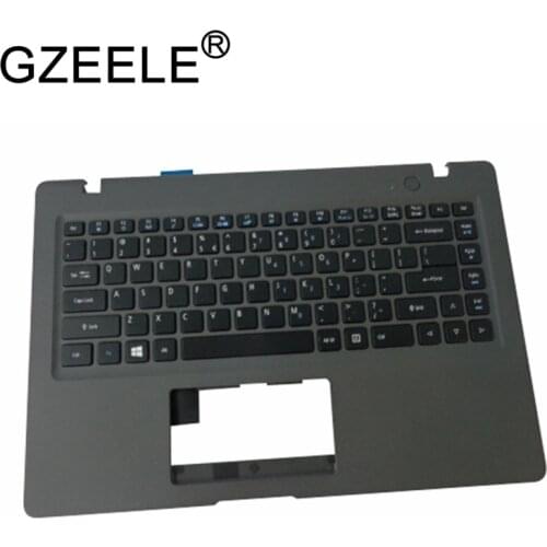 GZEELE new for Acer Aspire One Cloudbook 1-431 1-431M AO1 431 Laptop Grey Palmrest upper case Keyboard bezel