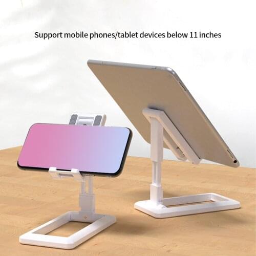 New Metal Desk Mobile Phone Holder Stand Cell Foldable Extend Support Desktop Tablet Holder Stand For iPhone IPad Adjustable