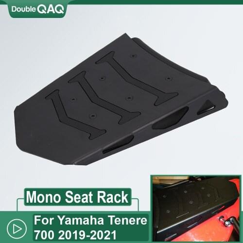 NEW Black Motorcycle Accessories Seat Cover Mono Seat Rack For Yamaha Tenere 700 2019 2020 2021
