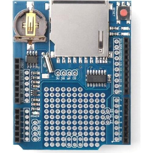 New Data Logger Module Logging Recorder Shield V1.0 For Arduino UNO SD Card One