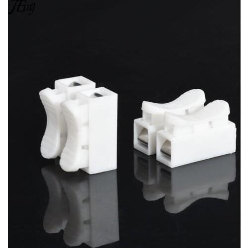 Wholesale 30PCS Quick Splice Lock Wire Connectors CH2 2Pins Electrical Cable Terminals 20x17.5x13.5mm