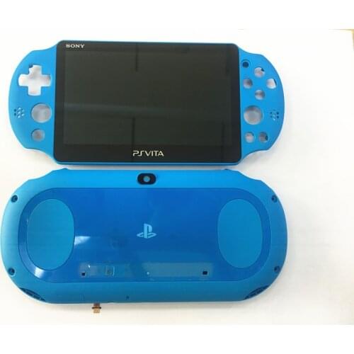 Original New Lcd Screen Display With Frame + Back Cover Replacemnt For PSvita PS vita PSV 2000