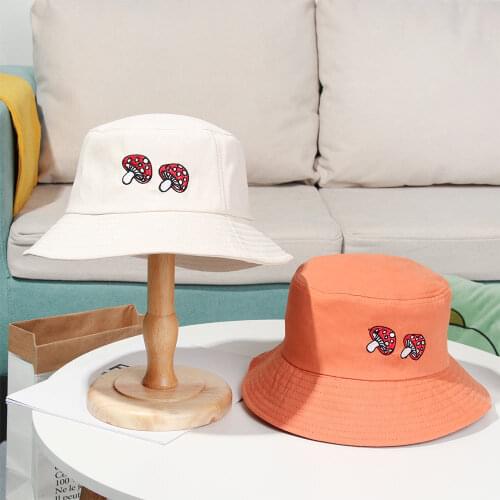 New Unisex Summer Foldable Bucket Hat Women Outdoor Sunscreen Cotton Fishing Hunting Cap Men Basin Chapeau Sun Prevent Hats