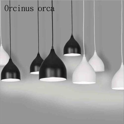 Nordic single head bar chandelier modern simple creative personality modern study restaurant lamps free shipping