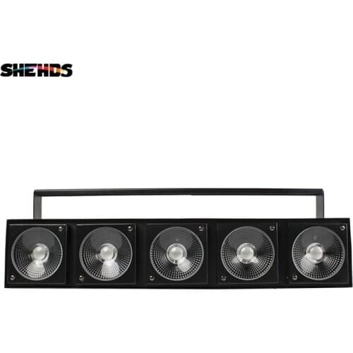 SHEHDS LED 5X30W Matrix Stage Light 3IN1 RGB Five Heads DJ Matrix Light Light Design Good for DJ/Professional DMX Stage Lighting