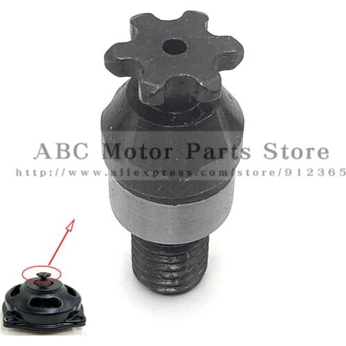 T8F 25H 6T 7 Tooth Clutch Drum Gear Box Front Pinion Chain Sprocket For 2 Stroke 47cc 49cc Pocket Bike Mini Moto Kids ATV Quad