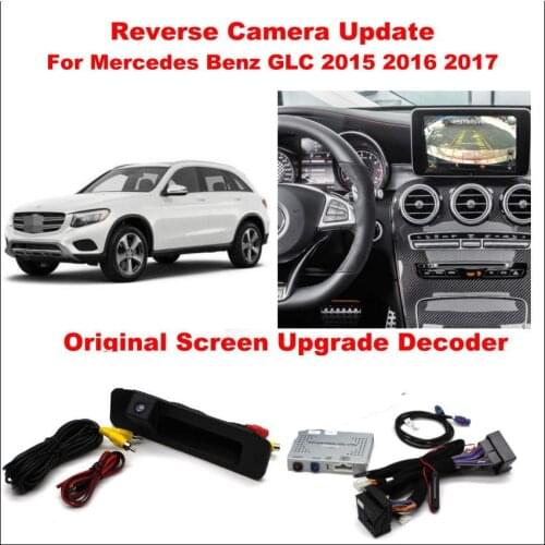 For Mercedes Benz GLC 2015-2017 Original Screen Update System/Digital Decoder/Reversing Track Image+Rear Camera