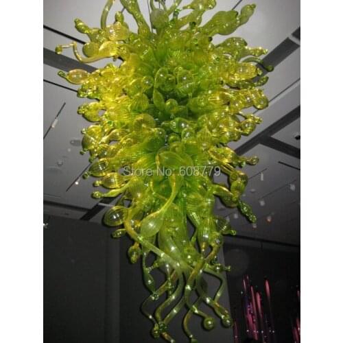 Free Shipping 2015 New Arrival Blown Glass Contemporary Crystal Chandelier