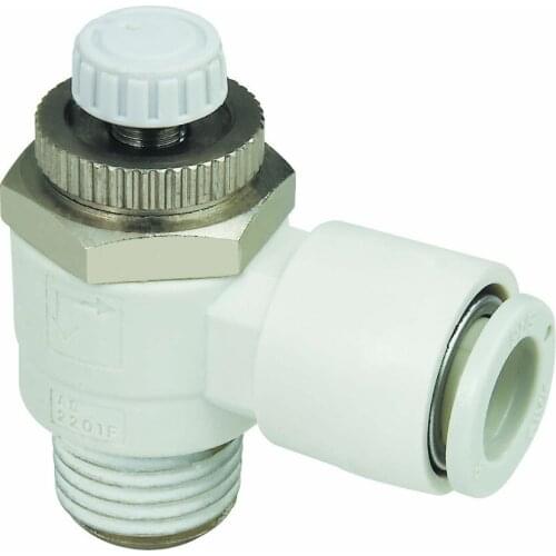 Free shipping pneumatic part Air hose Fittings One Exit-stopping adjustable Tee type Connector for OD 4mm PU hose/Nylon Hose