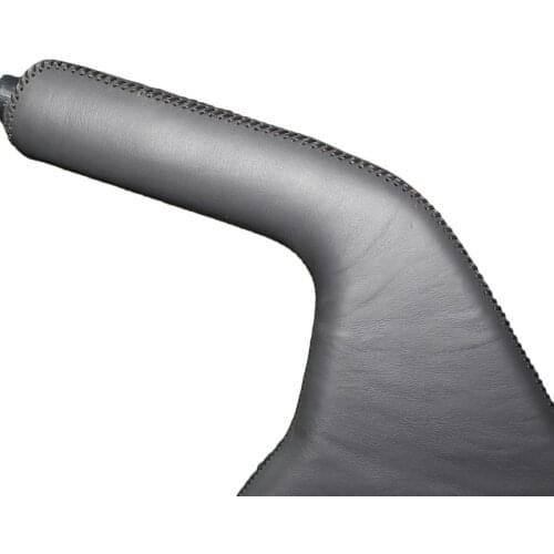 Car Handbrake Grips Case for Mazda 3 Handbrake Cover Genuine leather Interior decoration DIY car styling Auto supplies