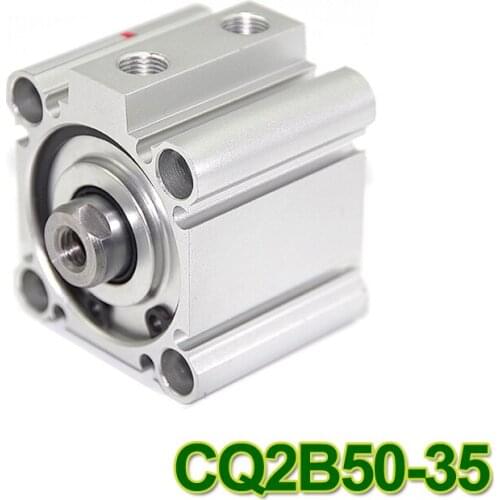 CQ2B50*35 SMC Type CQ2B series CQ2B50-35 50mm bore 35mm stroke Double Action single rod Pneumatic Compact Cylinder high quality