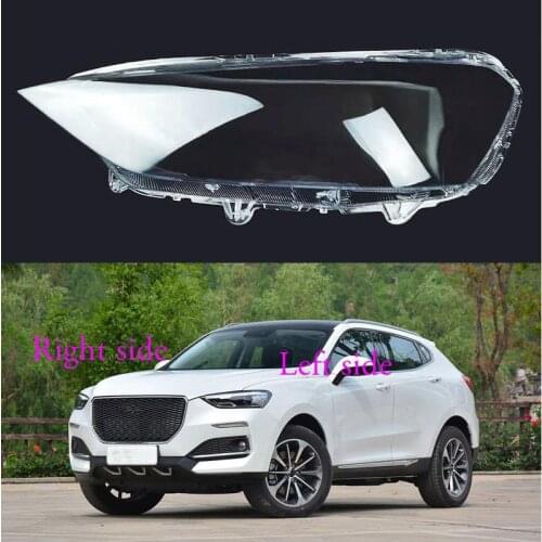 For Haval F5 2018 2019 2020 2021 Headlight Shell Lamp Shade Transparent Cover Headlight Glass Headlamp Cover