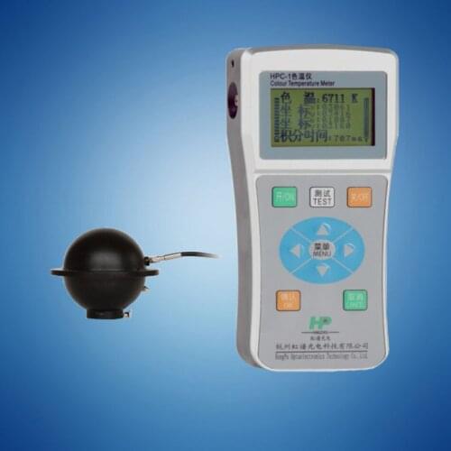 HPC-2 HPC-1 Light Source Color Temperature Difference Rendering Index Coordinate Temperature Tester Meter