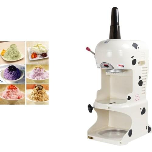Commercial Electric snow cone maker ice crusher machine Snowflake Shaved Ice Machine Block Planer Ice Maker