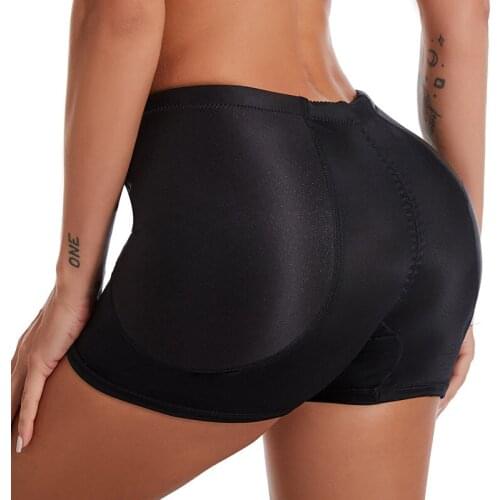 Womens Butt Lifter Hip Enhancer Pads Underwear Shapewear Tummy Control Panties Boyshorts Buttlifter Buttocks Body Shaper Shorts