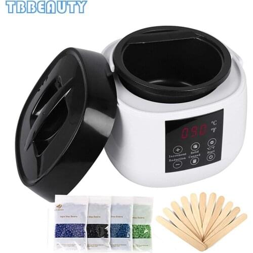 Professional Hair Removal Tool Smart Wax Heater Warmer SPA Hands Feet Epilator Depilatory Skin Care Paraffin Wax Warmer Machine