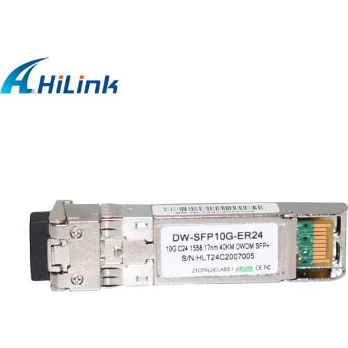 HILINK Manufacturer DWDM 10G C24 1558.17nm 40km DW-SFP10G-ER DOM DWDM SFP