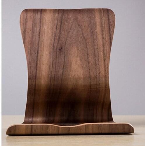 SAMDI Wooden Universal Tablet PC Phone Stand Holder Bracket for iPad Pro Air 1 2 Samsung Tab 9.7 7.9 12.9 Inch