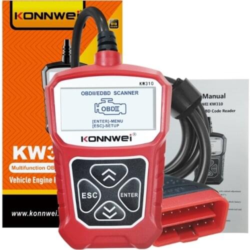 2020 Newest Professional Car Code Reader Diagnostic Scan Tool KW309 OBD2 Scanner automotive Check Engine Light Tools Mu