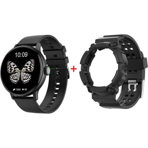 2021 Fashion Smart Watch Ladies Infinite Screen Watch Men Woman IP68 Waterproof Music Play Smartwatch Women for Samsung iPhone