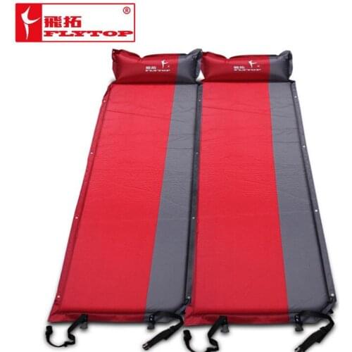 Outdoor Camping Mat Automatic Air mattress Beach Inflatable Mattress Self-inflating Tourist Mat Sleeping Pad (170+25)*65*5cm
