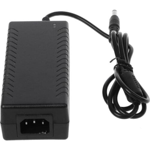 5.5mm x 2.5mm Power Adapter Port AC 100-240V to DC 48V 3A 120W for PoE Switch