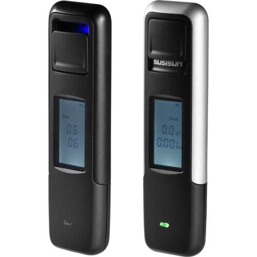 AT05 Slide Type Alcohol Tester Personal Breathalyzer Digital Screen Display Alcohol Tester Portable Car Accessory