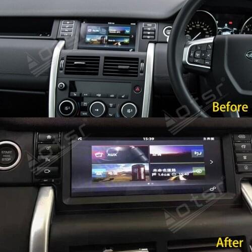 Car Multimedia Player Stereo GPS DVD Radio Navigation Android Screen System for Land Rover Discovery Sport L550 2014~2020 player