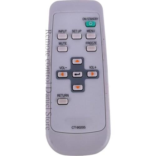 Used Original for TOSHIBA CT-90205 Projector Remote Control TDP-SC35 TDP-S81U TDP-SW20 TDP-S80