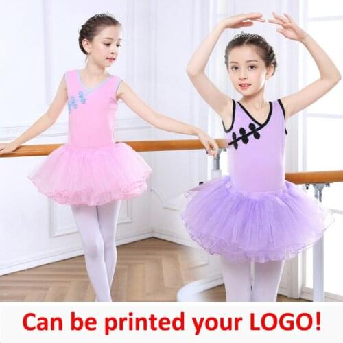 Free shipping Childrens summer wear Chinese style girls vest dance conjoined suit leotard with skirt for both adult and child