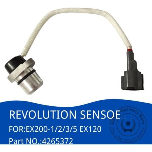 4265372 Revolution Speed Sensor for Excavator HITACHI EX200-1/2/3/5 EX120 Excavator Engine Replacement Parts Accessories