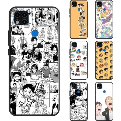 Haikyuu Karasuno Collage For Xiaomi Redmi Note 9 Pro Note 8 Pro 9S 8T Note 10 Pro Case For Redmi 9C 8A 9A 9T Cover