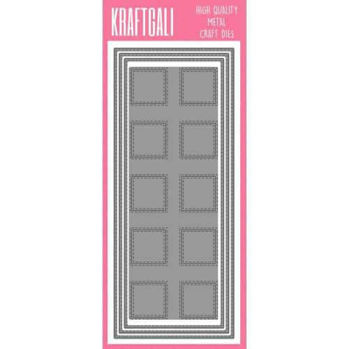 2021 AliliArts Metal Cutting Dies Window slimline diy Scrapbooking Photo Album Decorative Embossing PaperCard Crafts Die