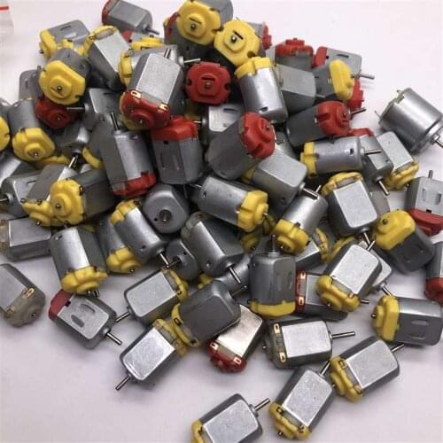 Mini Electric Motor Micro DC 3V 0.2A High Speed Magnetic Massager Refit for DIY Toy Smart Car Fan DC Motor