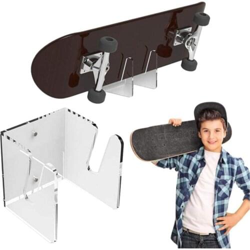 Skateboard Wall Hanger Wall Mount Sliding Plate Bracket Display Stand Longboard Supports Bracket Skateboard Wall Mount