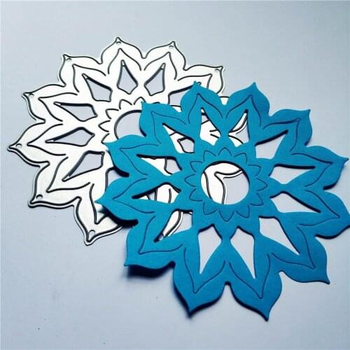 Wholesale die Cutting dies sun flower coupl disk metal craft paper die Scrapbooking/DIY Embossing mould Easter New Year cards