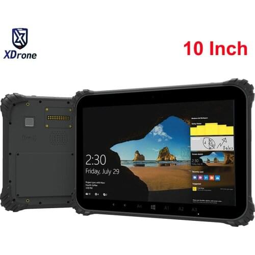 Original Kcosit K102 Windows 10 Rugged Tablet PC IP67 Waterproof Intel N3450 10 " FHD 4GB RAM 4G LTE GNSS GPS Ublox M8 UART CAN