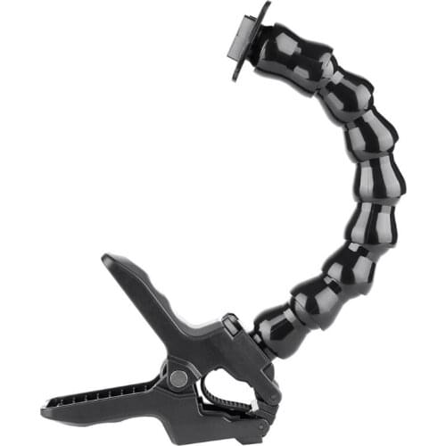 Portable Jaws Flex Clamp Mount for GoPro Hero 7/6/5/4/5/3/2/1 Xiaomi Yi 4k SJCAM SJ4000 M10 C30 H9 H9r Action Camera Accessories