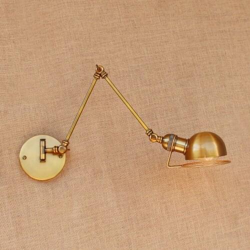 Model room Long Iron wall Lamp sconce for Bar hallway Bedside Restaurant black bronzed Wall fixtures Luminaire Cafe Tea light