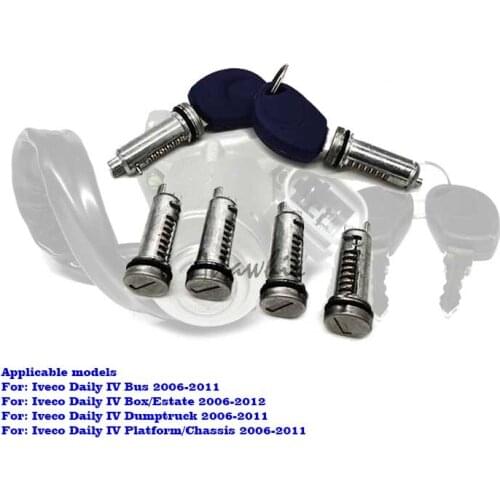 DOOR LOCK BARREL FOR IVECO DAILY （2000-2012） 2996076 2996075 2992551 2991727