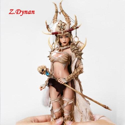 Presale WH001 WH002 1/6 Female Soldier Action Figure Women Witches Hunters Armor Bloody shaman Collectable Full set Toy model