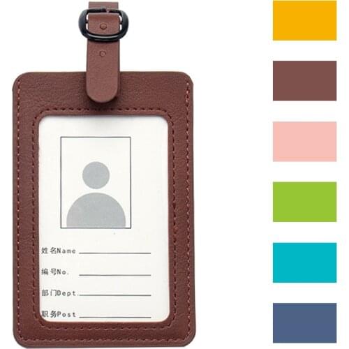 Zoukane New Pu Leather Luggage Tag Label Travel Accessories for suitcases holder Custom Cute Personalized For Travel Easy ZS05
