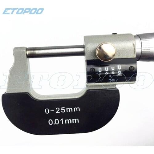 0-25mm x 0.01mm Counter outside diameter micrometer counter micrometer thickness gauge measuring tool