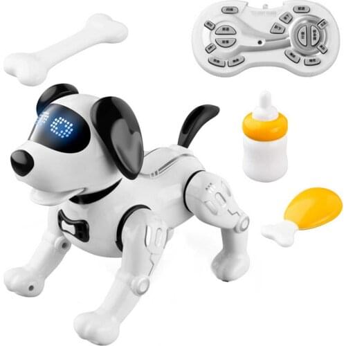 Electronic Pet Smart Robot Dog Remote Control Programable 2.4G Wireless Kids Toy Intelligent Talking Children Birthday Gift