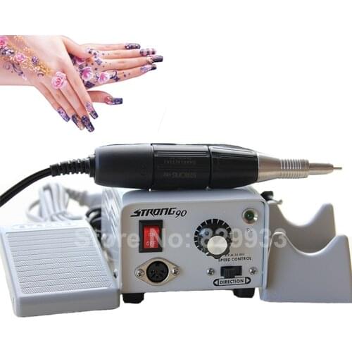 Original Korea Strong 90 + 102 Handpiece Engraving Micromotor Dremel for Dental Lab, Jewellery, Manicure and Beauty Care