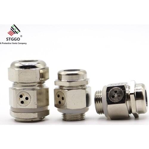 Metal M20 Waterproof IP 68 Packaging D17 Press in cable glands